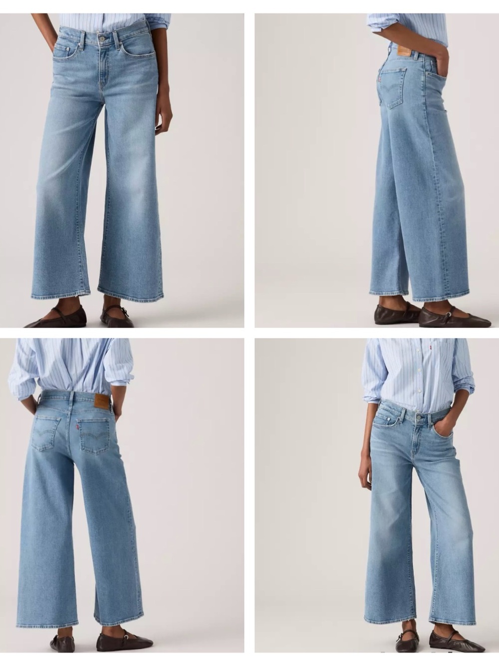 High-Rise Wide-Leg Women’s Jeans